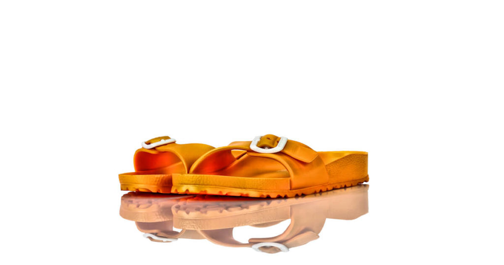 birkenstock eva orange