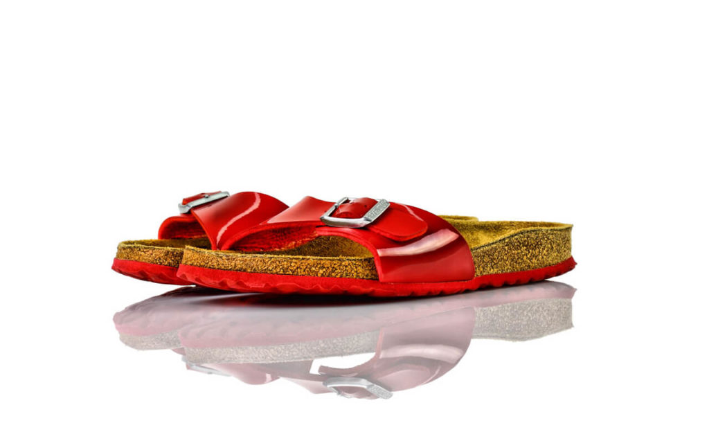 Spannende Birkenstock Rot Lack Fotos