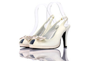 Slingpumps Peeptoe Plateau