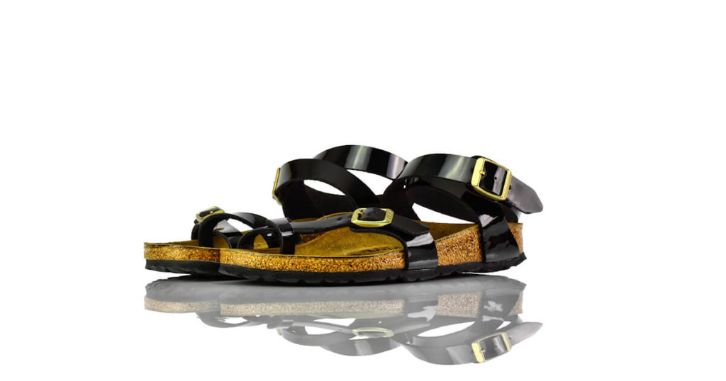 Birkenstock Yara Schwarz Lack