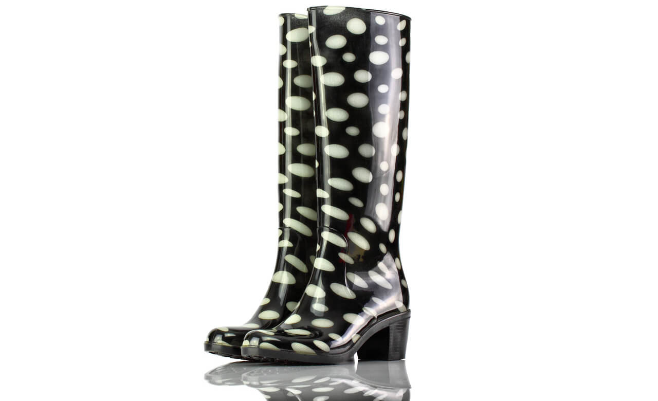 absatz gummistiefel