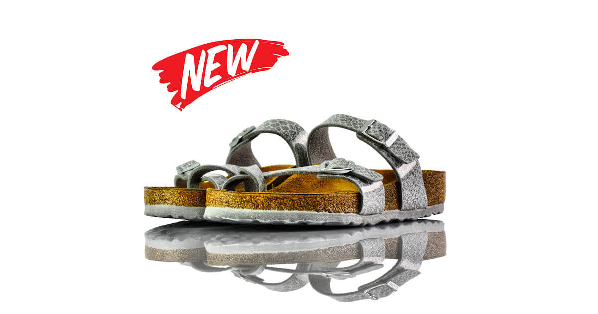 Birkenstock mayari silver hotsell