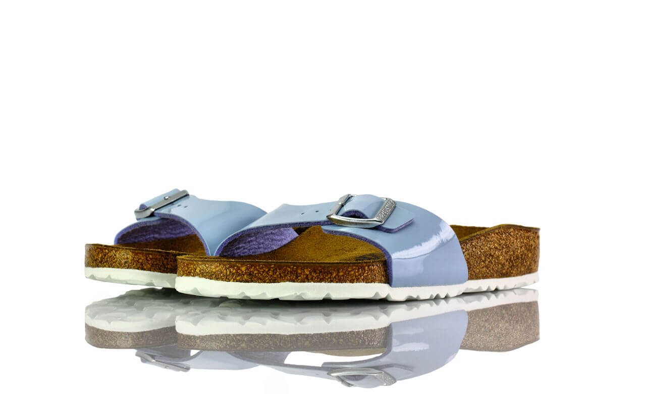 Birkenstock Madrid Hellblau Lack
