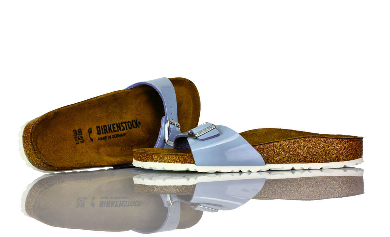 Birkenstock Madrid Hellblau Lack