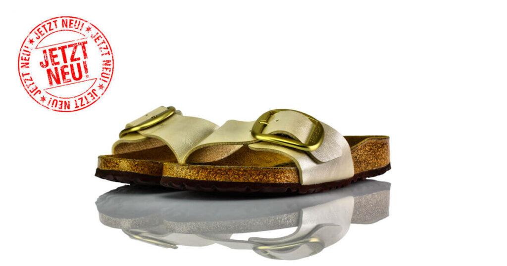 Birkenstock Madrid Big Buckle Graceful Pearl White