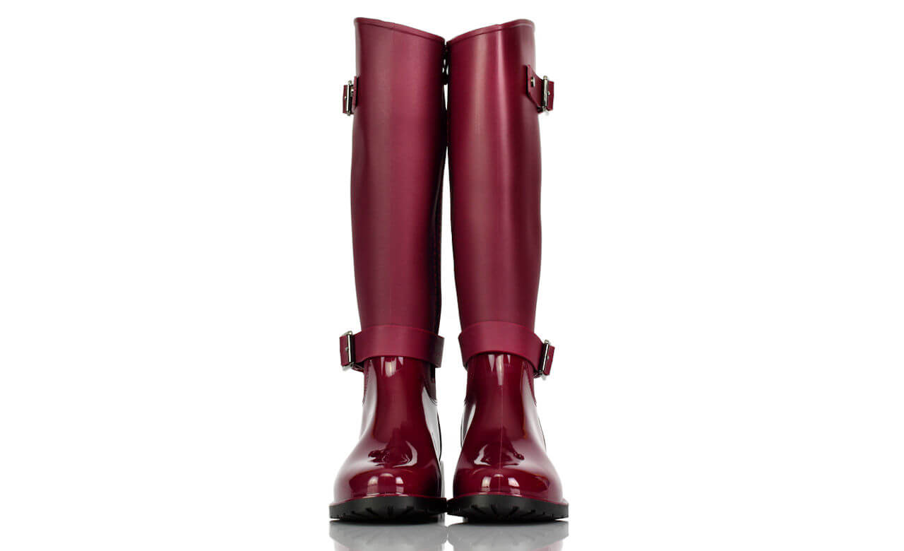 Gummistiefel Violett Jamron