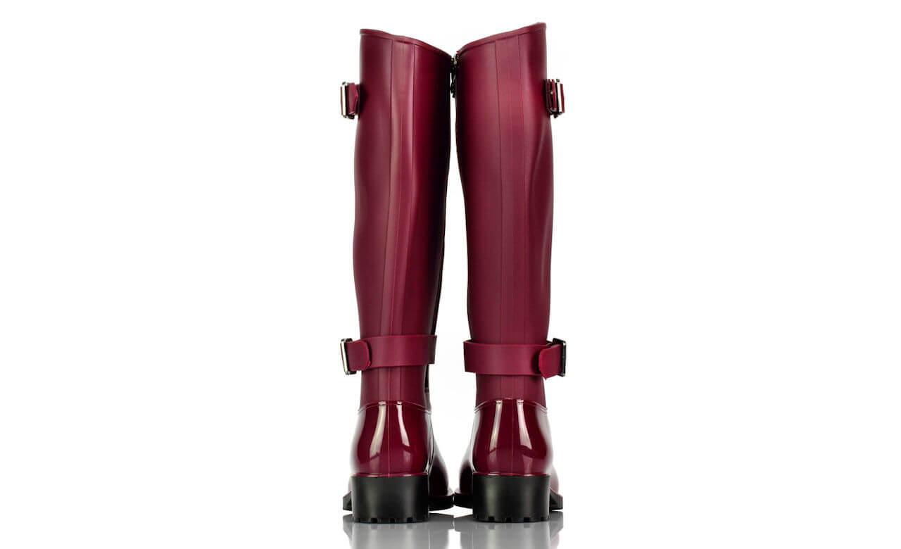 Gummistiefel Violett Jamron