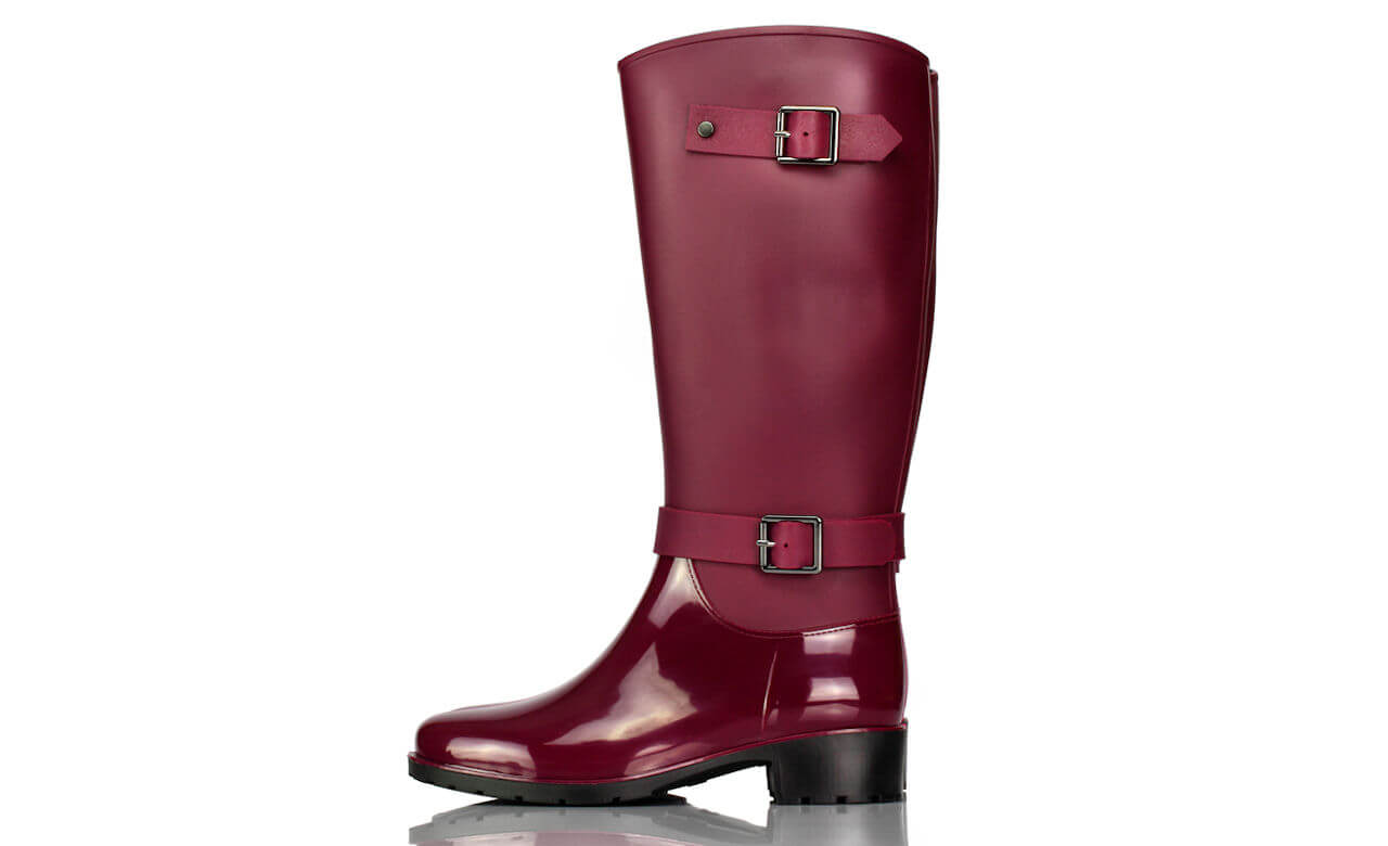 Gummistiefel Violett Jamron