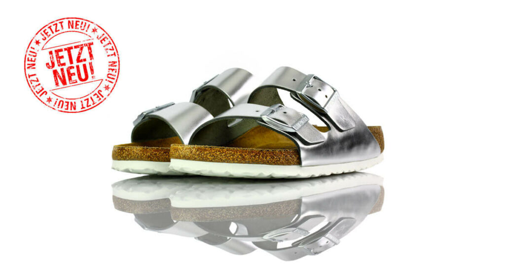 Birkenstock Arizona Silver