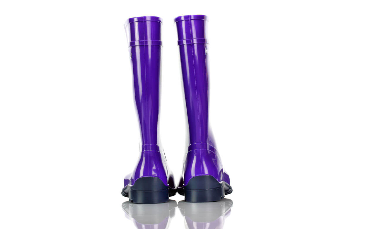 Gummistiefel Lila Dry Walk