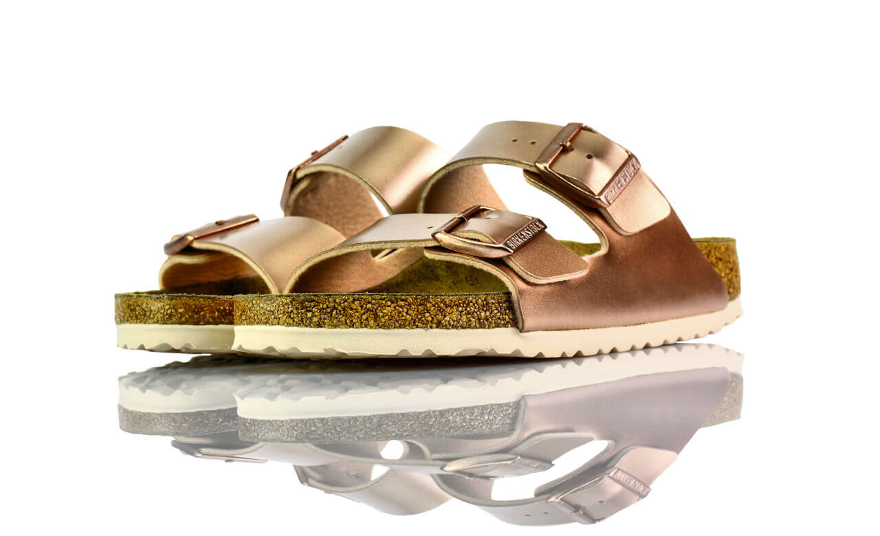Birkenstock Arizona Metallic Copper