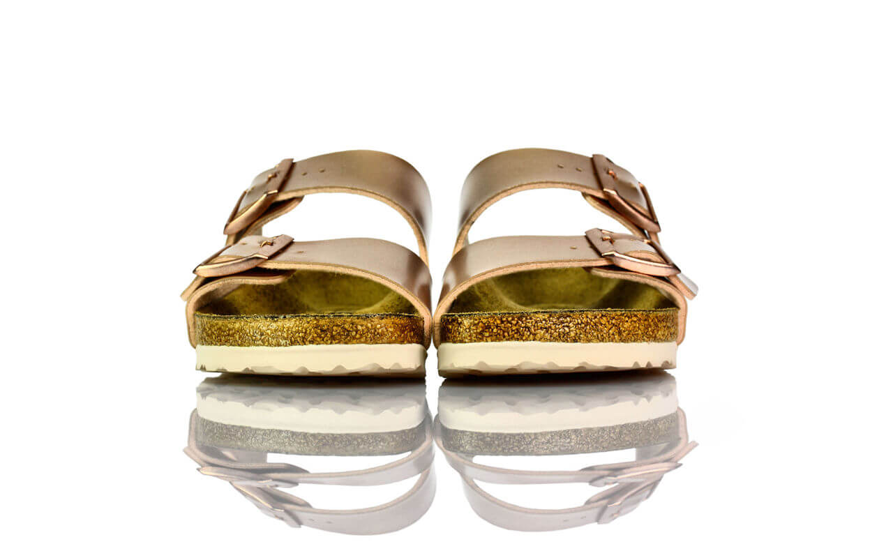 Birkenstock Arizona Metallic Copper