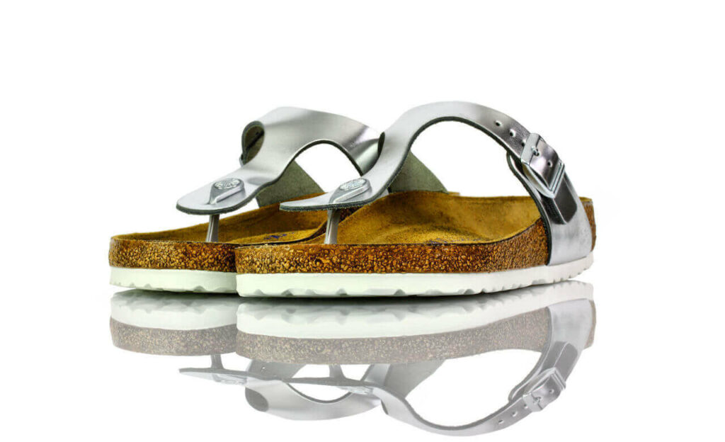 Birkenstock Gizeh Silver