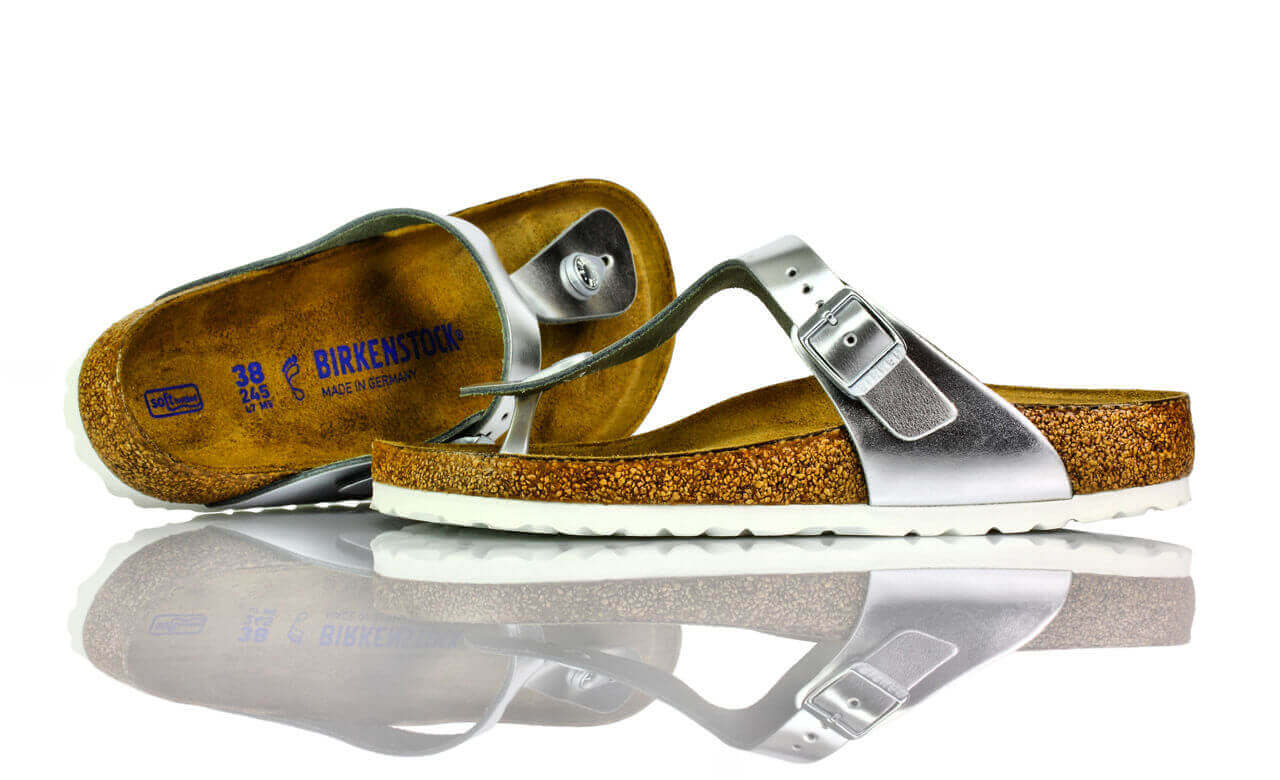 Birkenstock Gizeh Silver