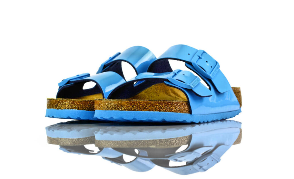 Birkenstock Arizona Sky Blue Lack