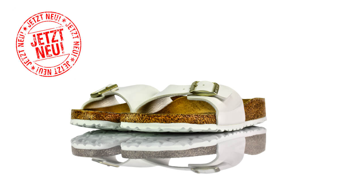 birkenstock madrid weiße sohle