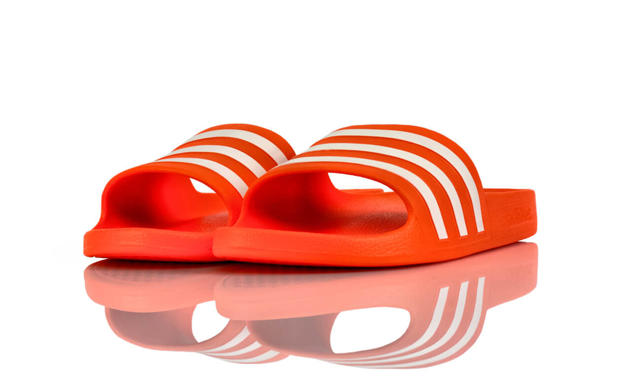 Badeschuhe Adidas Adiletten Orange