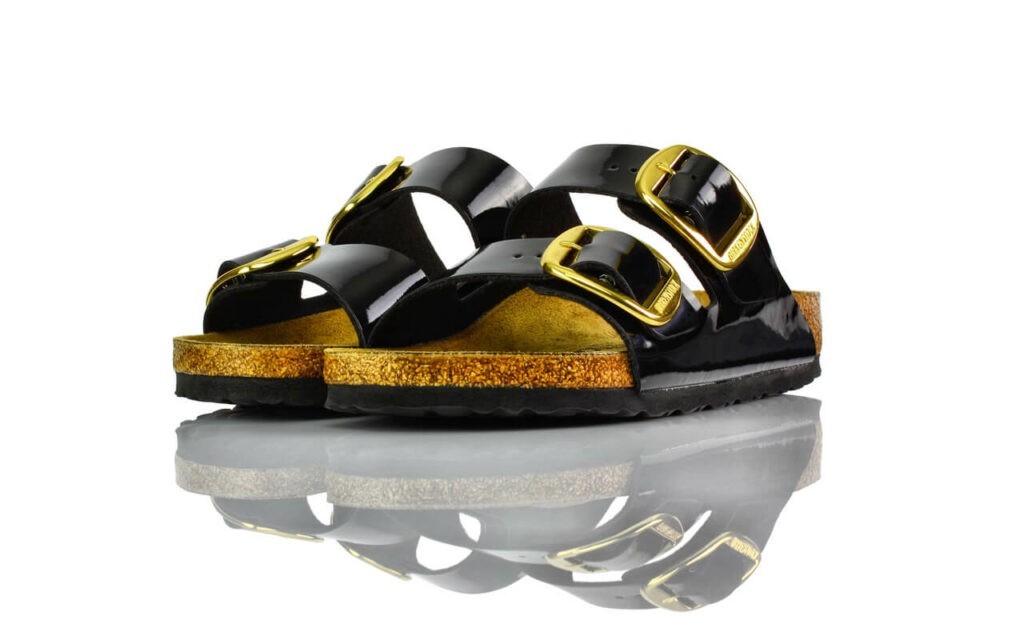 Birkenstock Arizona Big Buckle Schwarz Lack