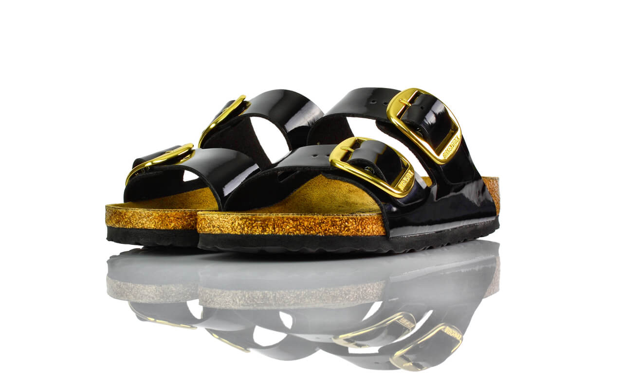 Birkenstock Arizona Big Buckle Schwarz Lack