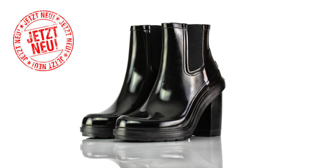 Gummistiefel Kurz Absatz Hunter Refined