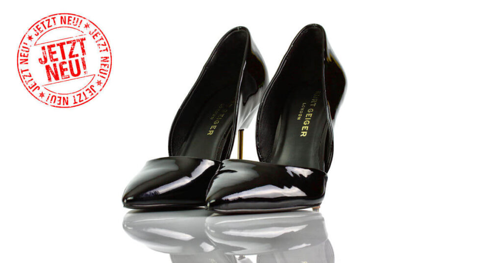 Pumps Schwarz Lack Kurt Geiger