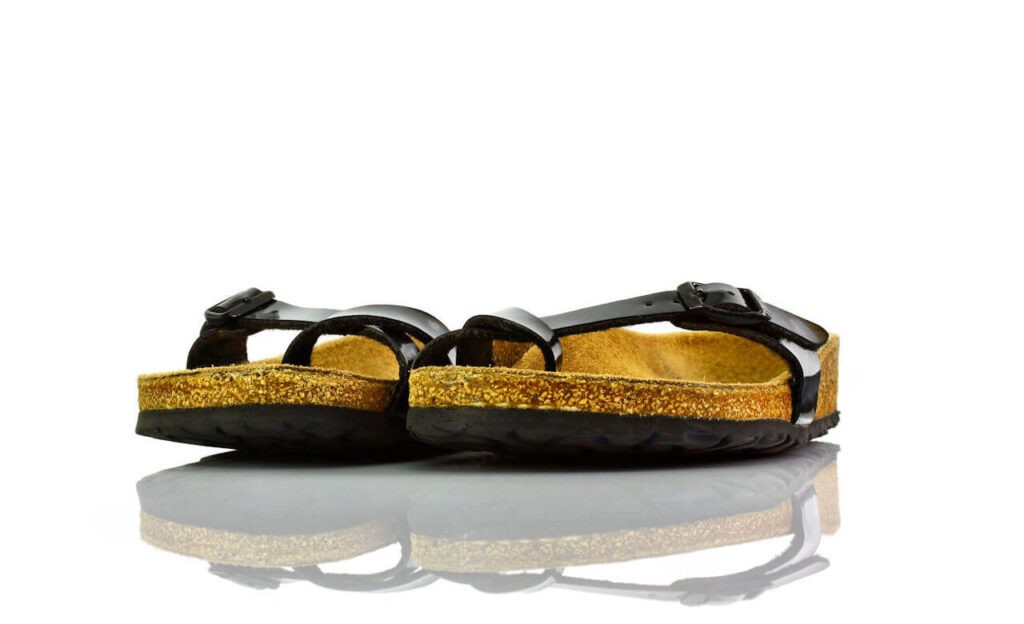Birkenstock Piazza Schwarz Lack