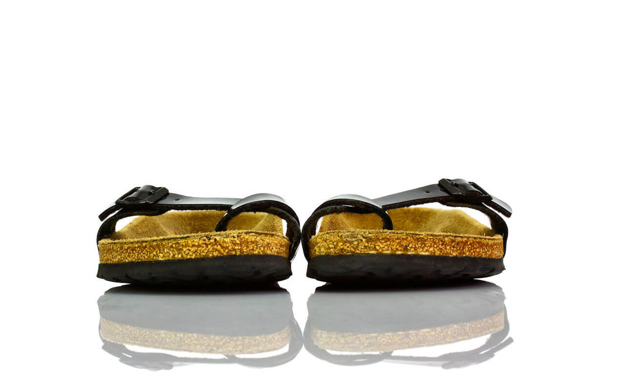 Birkenstock Piazza Schwarz Lack