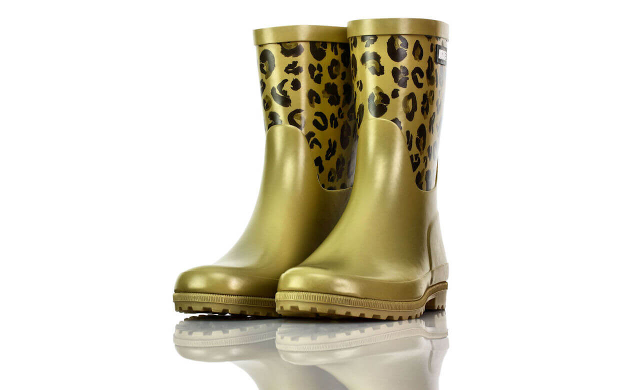 Gummistiefel Mittel Beige Leo Aigle