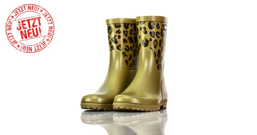 Gummistiefel Mittel Beige Leo Aigle