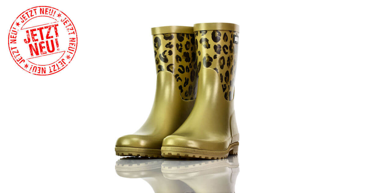 Gummistiefel Mittel Beige Leo Aigle