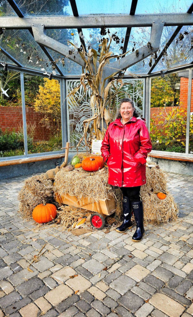 Gummistiefel Blau Glossy Schleife Joules