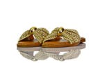 Pantoletten Gold Catwalk