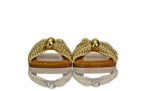 Pantoletten Gold Catwalk