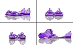 Badeschuhe Lila Blume Pvc