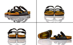 Birkenstock Florida Schwarz Lack