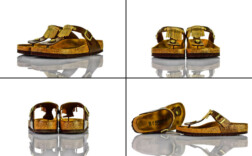 Birkenstock Gizeh Graceful Toffee Fringe