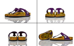 Birkenstock Gizeh Lack Lila