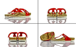 Birkenstock Gizeh Lack Rot