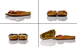 Birkenstock Madrid Lack Magic Galaxy Bronze
