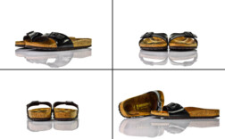 Birkenstock Madrid Lack Schwarz