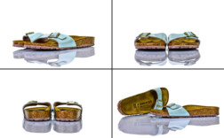 Birkenstock Madrid Lack Two Tone Water Cream