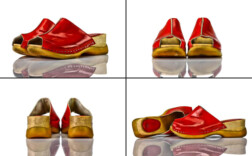 Clogs Lack Rot Gummisohle