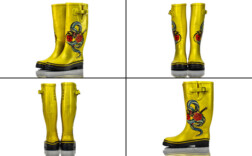 Gummistiefel Gelb Tattoo