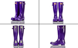 Gummistiefel Hunter Lila