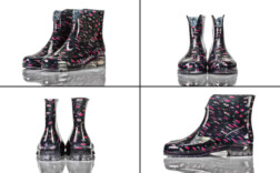 Gummistiefel Kurz Blumen