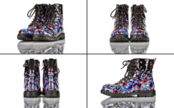 Gummistiefel Kurz Blumen