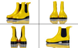 Gummistiefel Kurz Gelb