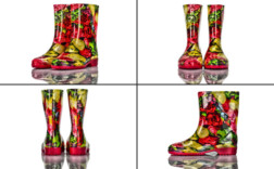 Gummistiefel Mittel Rosen
