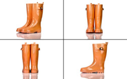 Gummistiefel Orange