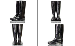 Gummistiefel Tiger Lila